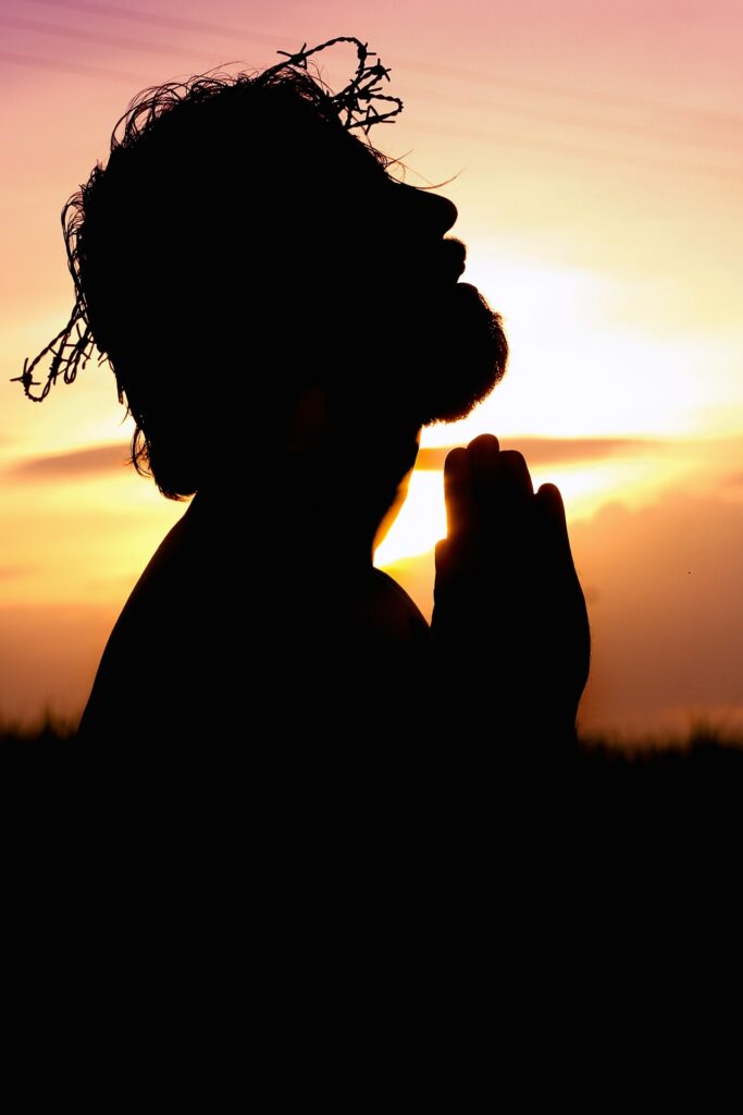 jesus praying